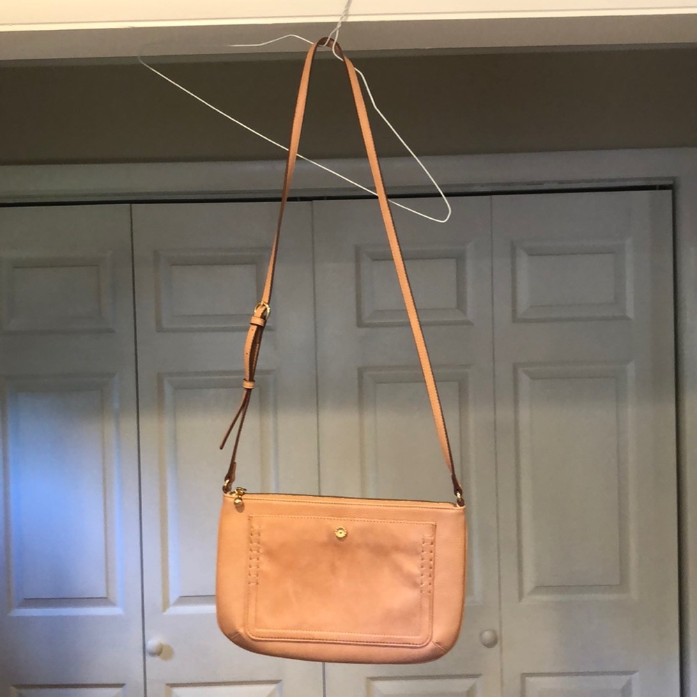 Lauren Conrad purse salmon color like new 8”x12”
